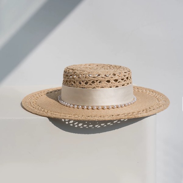 ATELIER — Raffia hat